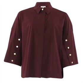 CONTINUE COPENHAGEN - KLARA SHIRT | BORDAUX