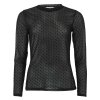 CONTINUE COPENHAGEN - ANNIE MESH DOTT BLUSE | BLACK DOT CONTINUE COPENHAGEN - ANNIE MESH DOTT BLUSE | BLACK DOT