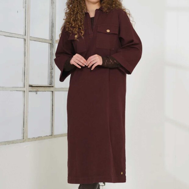 PREPAIR OF SCANDINAVIA - VIVIAN DRESS | BORDEAUX