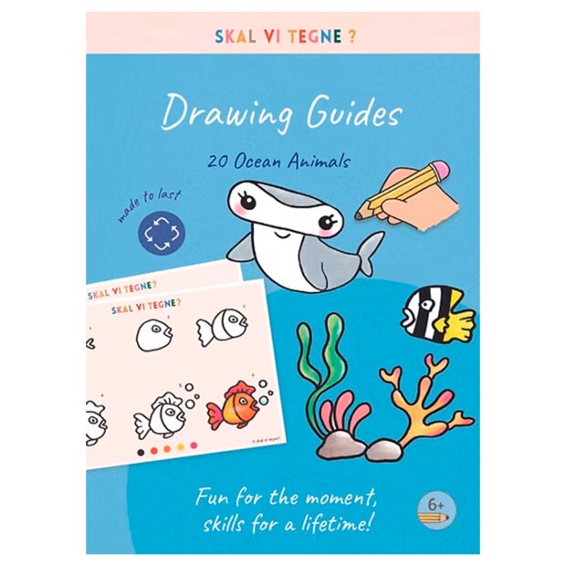 SKAL VI TEGNE - TEGNEGUIDES | OCEAN ANIMALS