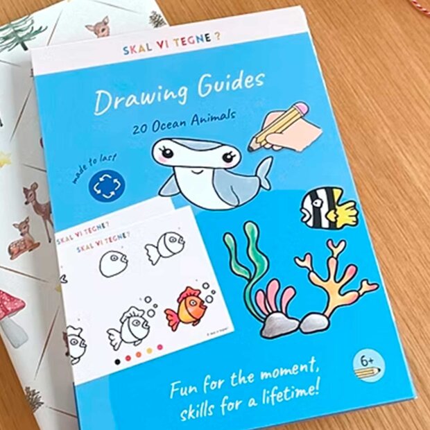 SKAL VI TEGNE - TEGNEGUIDES | OCEAN ANIMALS