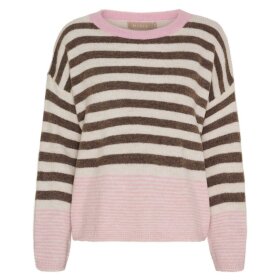 MARTA DU CHATEAU - ELARA KNIT | FANGO/BURRO/ROSA