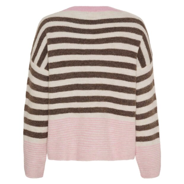 MARTA DU CHATEAU - ELARA KNIT | FANGO/BURRO/ROSA
