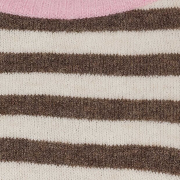 MARTA DU CHATEAU - ELARA KNIT | FANGO/BURRO/ROSA