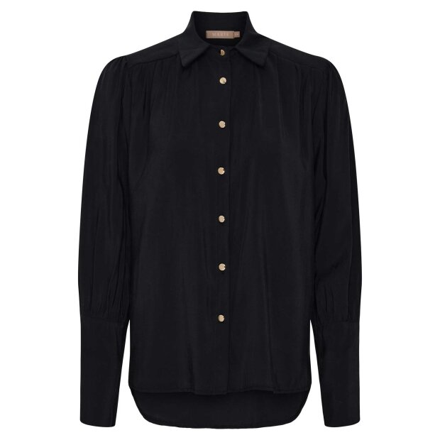 MARTA DU CHATEAU - RHEA SHIRT | BLACK