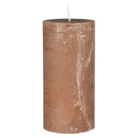 IB LAURSEN - STEARINLYS - RUSTIK H14CM Ø6,8 | HONEY