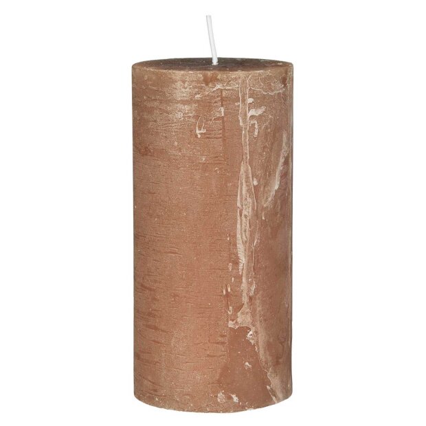 IB LAURSEN - STEARINLYS - RUSTIK H14CM Ø6,8 | HONEY