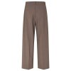 SECOND FEMALE - DAKOTA TROUSERS | MID BROWN MELANGE SECOND FEMALE - DAKOTA TROUSERS | MID BROWN MELANGE