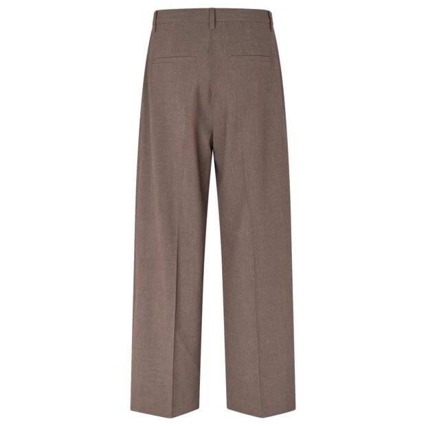 SECOND FEMALE - DAKOTA TROUSERS | MID BROWN MELANGE