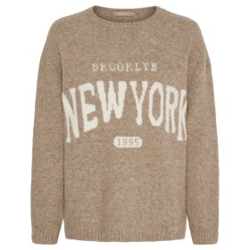 MARTA DU CHATEAU - MARA KNIT | CAMEL/PANNA