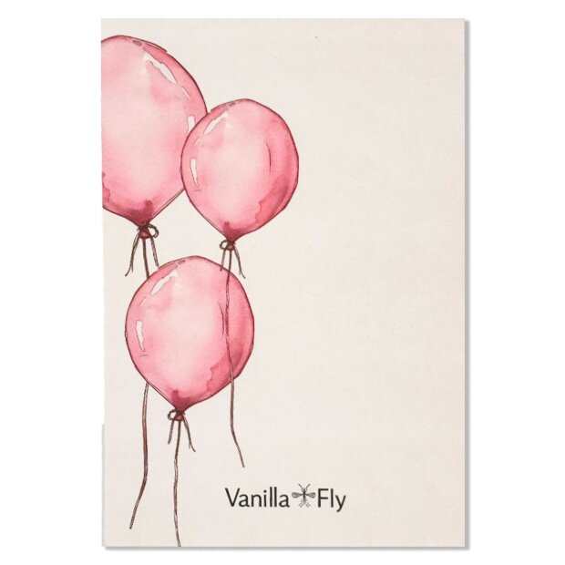 VANILLA FLY - LYKØNSKNINGSKORT 13X9 CM | WELCOME LITTLE ONE 