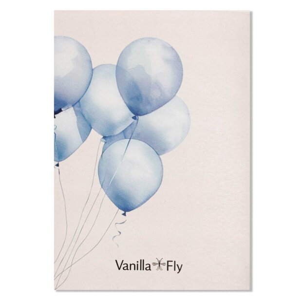 VANILLA FLY - LYKØNSKNINGSKORT 13X9 CM | WELCOME LITTLE ONE