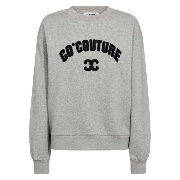 CO COUTURE - ZOE SWEATSHIRT | GREY MELANGE