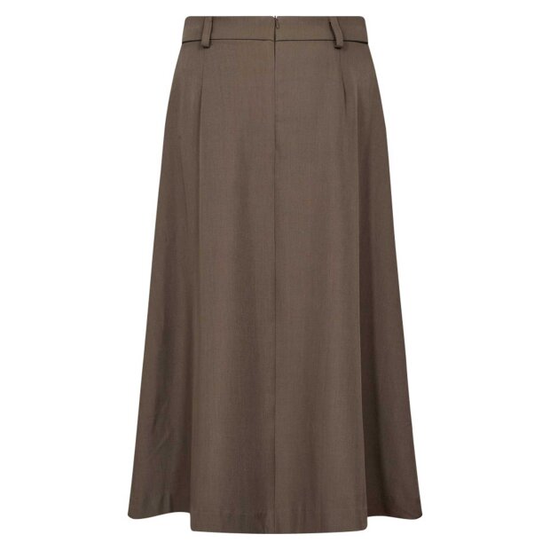 CO COUTURE - LUNA POCKET PLEAT SKIRT | WALNUT