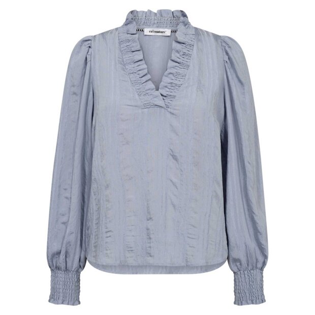 CO COUTURE - KESI V-BLOUSE | PALE BLUE