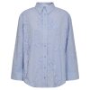 CO COUTURE - XAVIER STRIPE FLOWER SHIRT | PALE BLUE CO COUTURE - XAVIER STRIPE FLOWER SHIRT | PALE BLUE