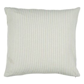 IB LAURSEN - PUDE NATUR M/STRIBER 60X60 CM | LYSEBLÅ STRIBER IB LAURSEN - PUDE NATUR M/STRIBER 60X60 CM | LYSEBLÅ STRIBER
