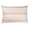 IB LAURSEN - PUDE NATUR M/STRIBER 50X70 CM | HVIDE/LYSEBLÅ STRIBER
