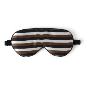 FAN PALM - SILK SLEEPING MASK | MOKKA STRIP