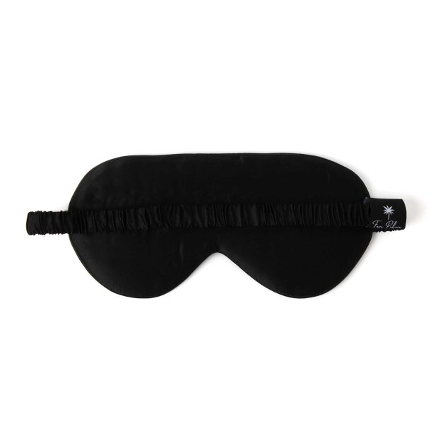 FAN PALM - SILK SLEEPING MASK | MOKKA STRIP