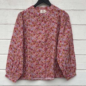 WAUW - BAGGU SKJORTE | FLOWER PRINT