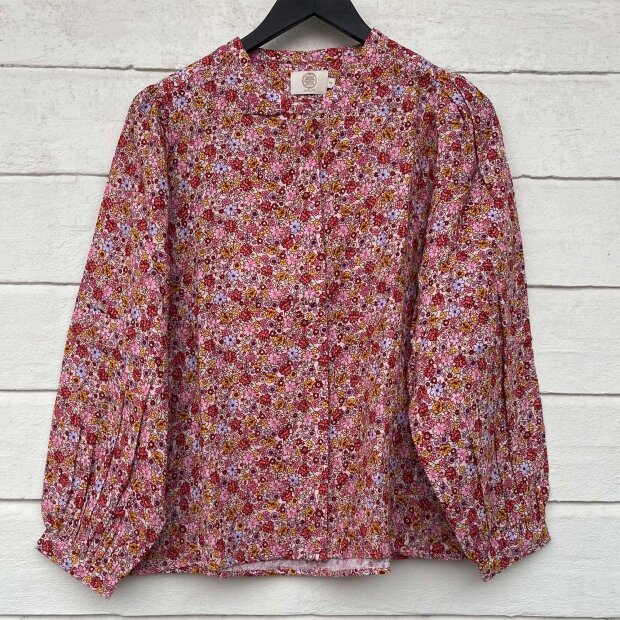 WAUW - BAGGU SKJORTE | FLOWER PRINT