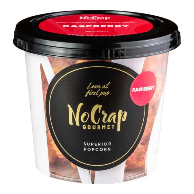 NO CRAP - POPCORN MED SMAG | RASPBERRY