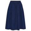 MARTA DU CHATEAU - AILA SKIRT | MEDIUM BLUE