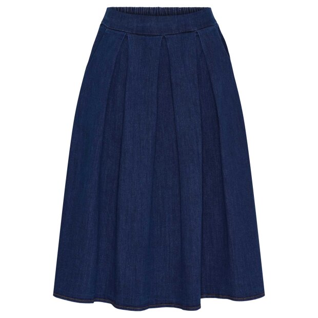 MARTA DU CHATEAU - AILA SKIRT | MEDIUM BLUE