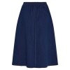 MARTA DU CHATEAU - AILA SKIRT | MEDIUM BLUE