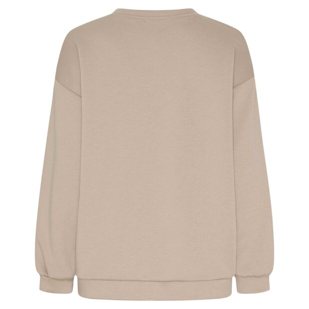 MARTA DU CHATEAU - HIBISCUS SWEATSHIRT | BEIGE NEW