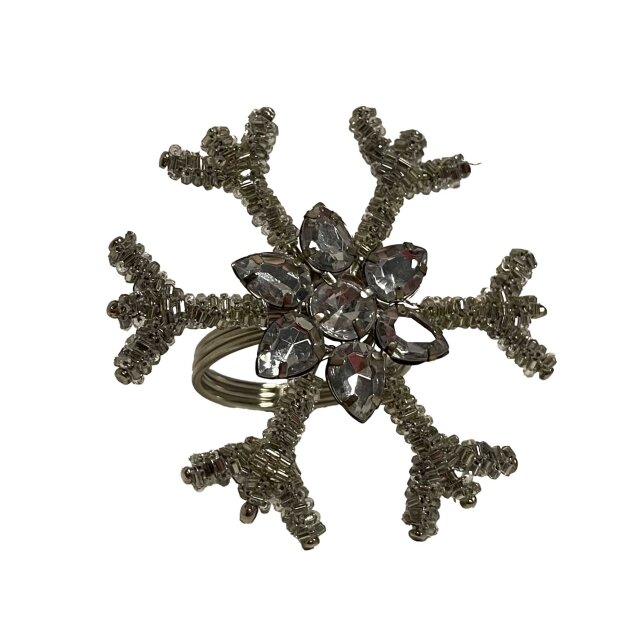 COR MULDER - SERVIETRING SNOWFLAKE | SØLV