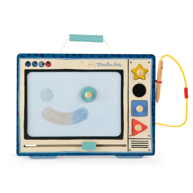 MOULIN ROTY - MAGNETISK TEGNETAVLE - PUCE & PILOU