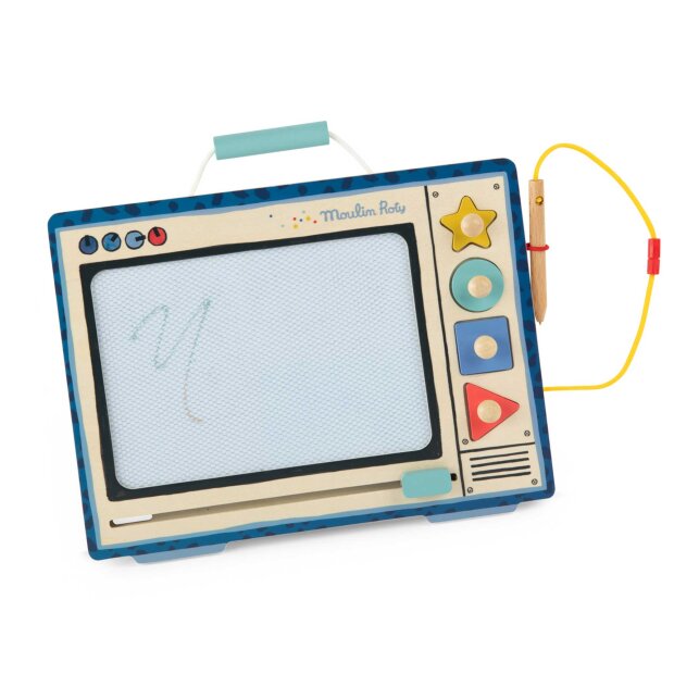 MOULIN ROTY - MAGNETISK TEGNETAVLE - PUCE & PILOU