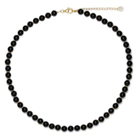SOI - KRYSTAL HALSKÆDE | BLACK ONYX