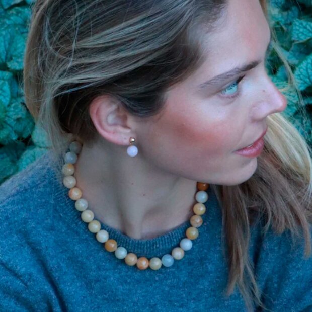 SOI - FARO HALSKÆDE | ORANGE AVENTURIN