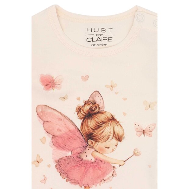 HUST AND CLAIRE - BRITT BABY FAIRY BODYSTOCKING | PETAL PINK