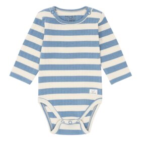 HUST AND CLAIRE - BEBE RIB BODYSTOCKING | LIGHT BLUE