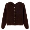 AMERICAN VINTAGE - WOMENS CARDIGAN VITOW | COFFEE MELANGE