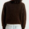 AMERICAN VINTAGE - WOMENS CARDIGAN VITOW | COFFEE MELANGE