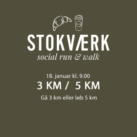STOKVÆRK - SOCIAL RUN & WALK - 18. JANUAR 2026