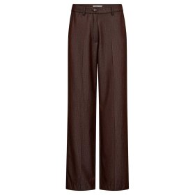 CO COUTURE - TERRY DENIM PANT | DARK BROWN