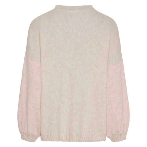 MARTA DU CHATEAU - ARIA KNIT | BEIGE/PINK