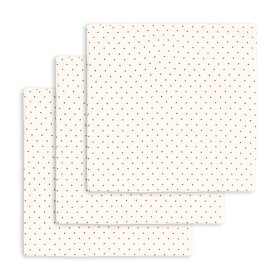 KONGES SLØJD - 3-PACK MUSLIN CLOTH GOTS | ESTATE DOT