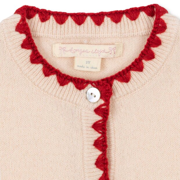 KONGES SLØJD - COLLETTE CARDIGAN | BUTTERCREAM