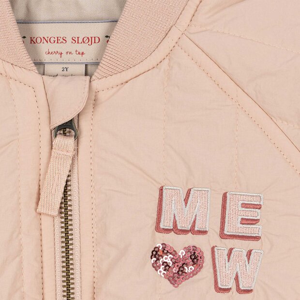 KONGES SLØJD - JUNO KITTY BOMBER JACKET | CAMEO ROSE
