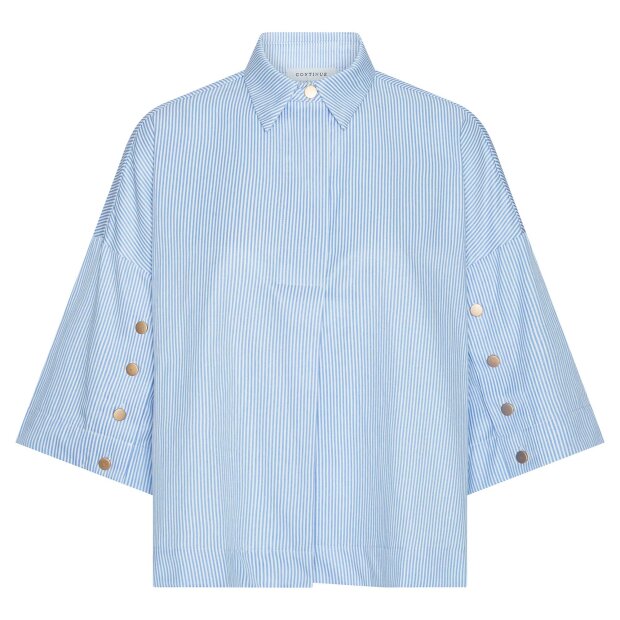 CONTINUE COPENHAGEN - KLARA SHIRT | BLUE STRIPE