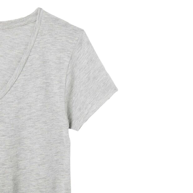 AMERICAN VINTAGE - JACKSONVILLE T-SHIRT | LYS GRÅ MELANGE