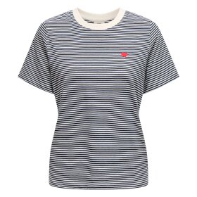 JDY - PISA S/S PRINT T-SHIRT | CLOUD DANCER/SKY CAPTAIN