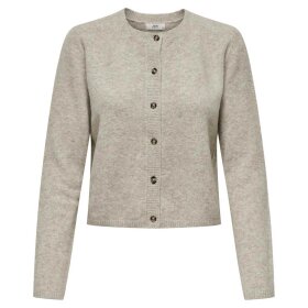 JDY - CHLOE LIFE L/S CARDIGAN | TURTLEDOVE MELANGE